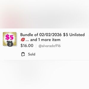 @alvarado916 $16 Bundle from previous show